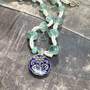 Green Lake Lotus Pendant